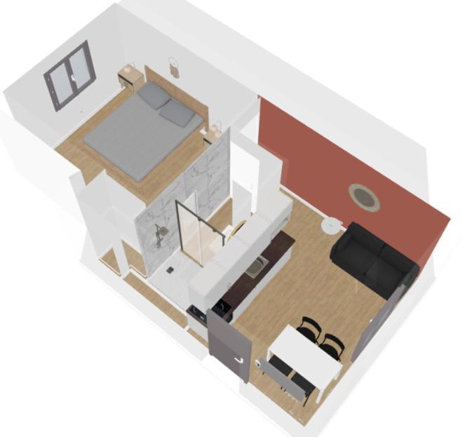 Le Terra Rossa - Homy Apartment Carhaix-Plouguer